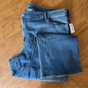 Old Navy NWT Women’s Med Wash Mid Rise WOW Bootcut Denim Jeans Plus size 26 (38)